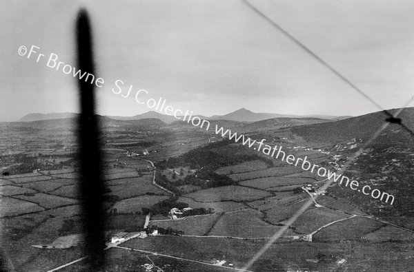 AEROPLANE NEGS OF DUBLIN HILLS  SCALP ROAD  BARNACUILLA